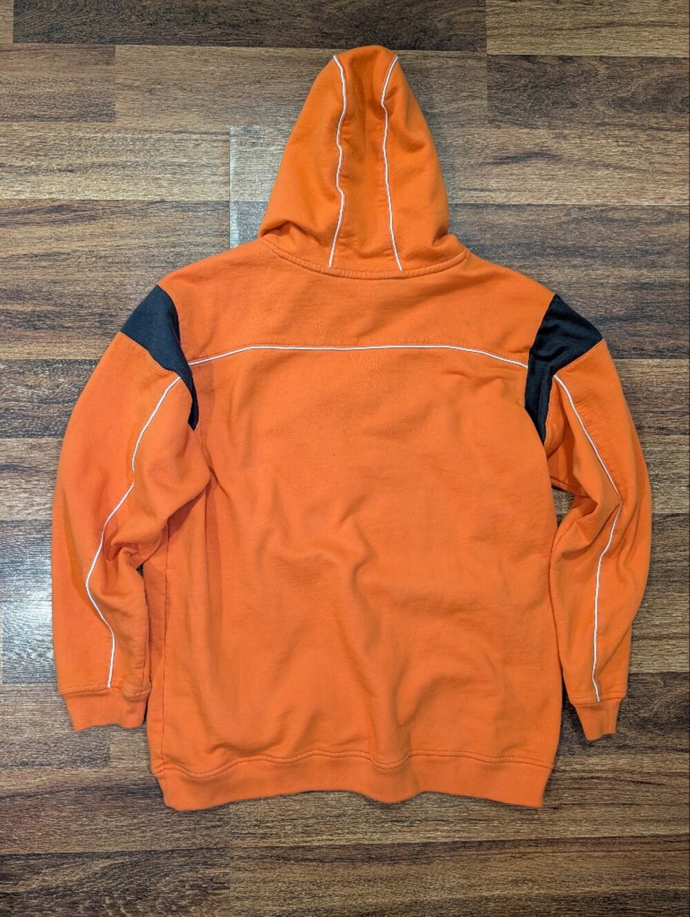 Reebok Cincinnati Bengals NFL Orange Pullover Hoodie Sweatshirt Youth XL (18/20) - Picture 6 of 6